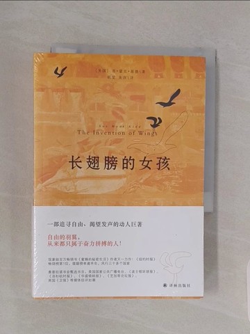 【書寶二手書T1／翻譯小說_RBU】長翅膀的女孩_簡體_蘇蒙克·基德