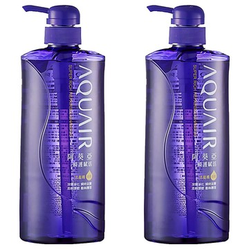 AQUAIR 阿葵亞 瞬護賦活洗髮精 深層滋養髮芯 徹底潔淨頭皮  600ml  2瓶