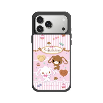 iPhone 17 Pro Max SolidX 黑 - 三麗鷗-蜜糖邦尼 Sugarbunnies - 烘焙時間