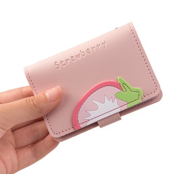 清新水果零錢包網紅可愛卡片包創意個性女INS硬幣包大容量收納包