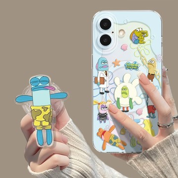 小丑魚手機殼適用iPhone17promax磁吸帶支架16可愛15全包14/13套