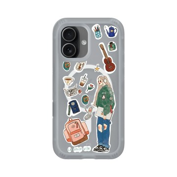 iPhone 17 AirX 流變灰 - 甜蜜生活 - 音樂女孩