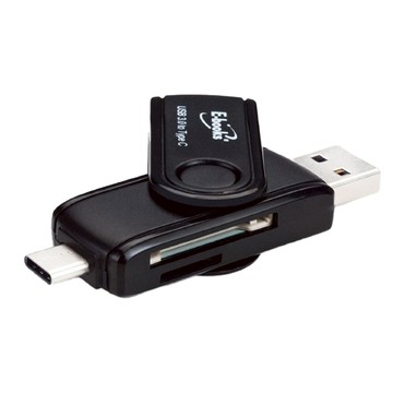 aGOOD 六合一 OTG 讀卡機 支援手機/電腦/TYPE-C設備通用  AG-F-03-80  1個