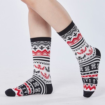 【圖騰系列】造船休閒款中長襪