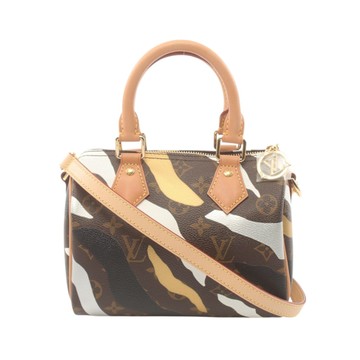【二手名牌BRAND OFF】LOUIS VUITTON LV 路易威登 × LOL 棕色 原花 帆布 Speedy BB 波士頓包 兩用包 M45202