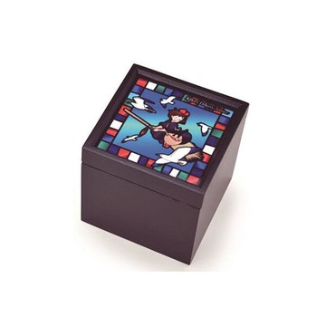 真愛日本 正立方音樂盒 琪琪出發 魔女宅急便 黑貓 奇奇貓 音樂盒 收納盒 擺飾 收藏 4905610403264