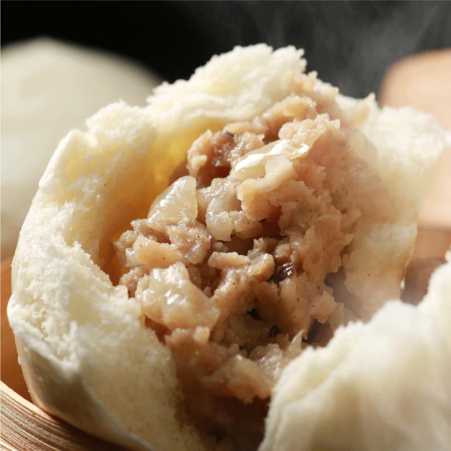 大阪名物 冷凍 30個 [5個入り×6セット] 1個あたり130gの大きさ 一級点心師究極の豚まん 大阪ふくちぁん餃子