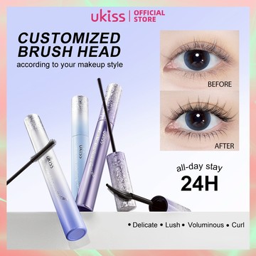 UKISS悠珂思睫毛膏防水纖細捲翹持久定型4款定制刷頭可選(5g)