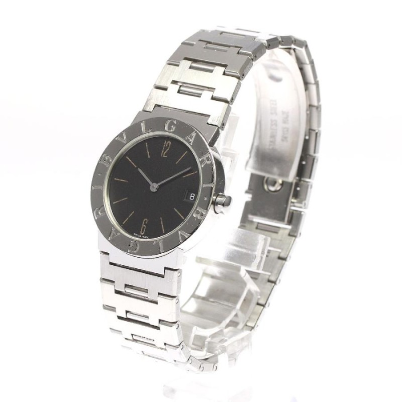 ブルガリ BVLGARI BB30SS ブルガリブルガリ デイト クォーツ ボーイズ  