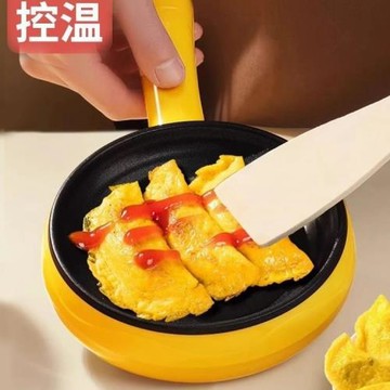 插電蛋餃鍋煎蛋不粘鍋多功能家用平底早餐煮煎雞蛋自動無默認項