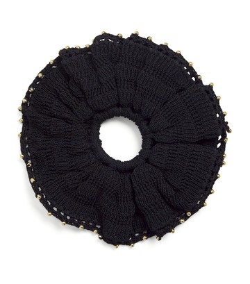 Sandro Paris Crochet Scrunchie