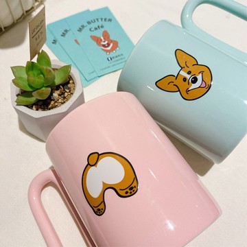 【奶油先生】獨家品牌柯基Corgi訂製馬克杯