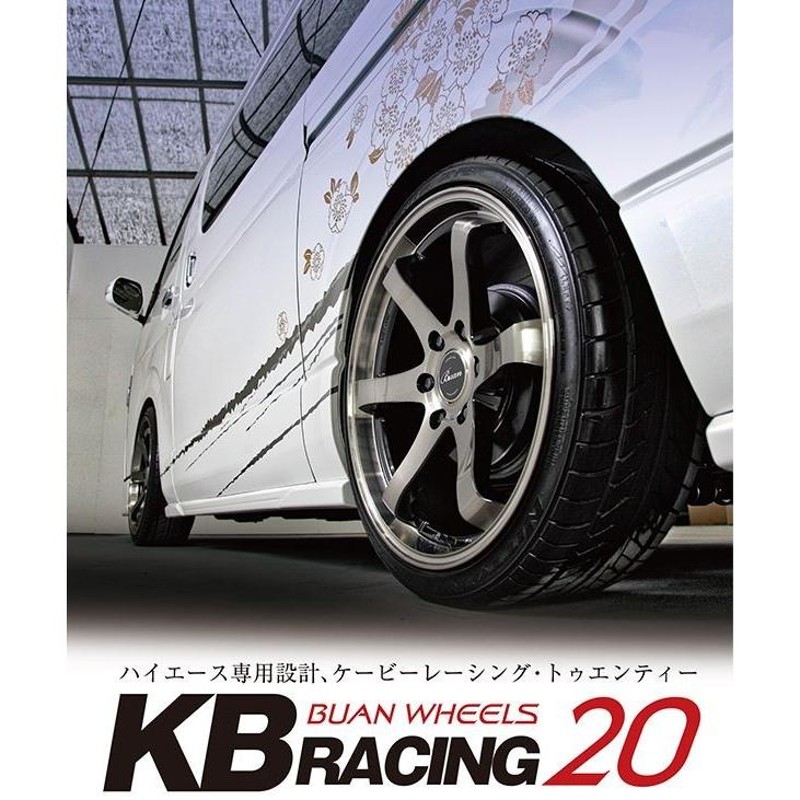 舞杏 ＫＢレーシング ゴールド 20インチ 【厳選輸入225/35R20ホイール ...