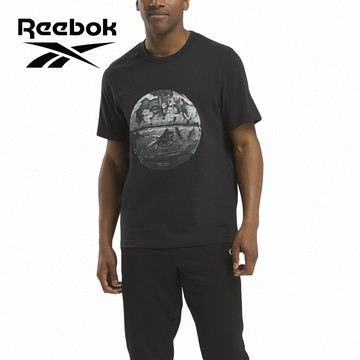 【REEBOK】HOOPWEAR T-SHIRT 短袖上衣_男_100205183官方旗艦店