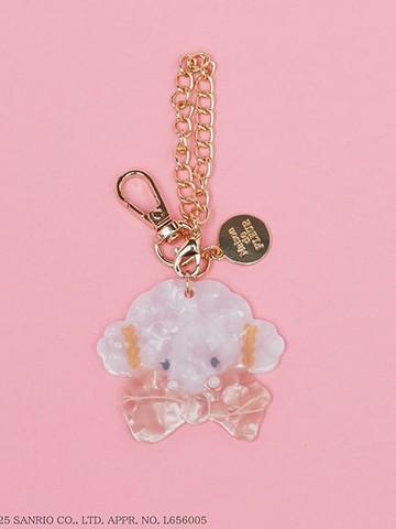 三麗鷗聯名-小麥粉精靈蝴蝶結大理石質感鑰匙圈(08000587200) - Maison de FLEUR