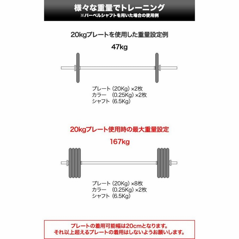 プレート20kg×2 （グリップホールディングプレート TPUプレート