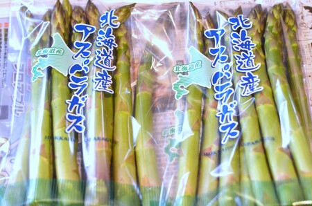 北海道産 春採り グリーン アスパラガス 2kg 2L～3Lサイズ