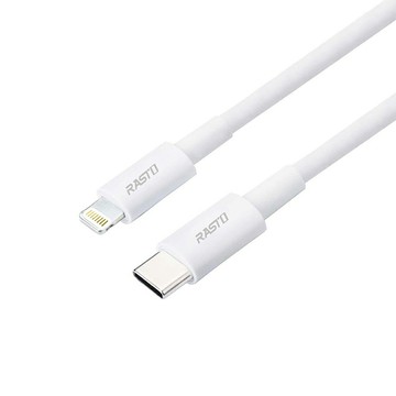 【RASTO】RX43 RX44 蘋果TypeC to Lightning快充傳輸線1.2M/2M 環保線材 TypeC