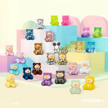 『現貨』羊蛋蛋 盒玩 正版 Toyzeroplus LULU豬 罐頭豬 泰迪 小豬 mini 迷你 萌粒 盲袋系列 盲盒