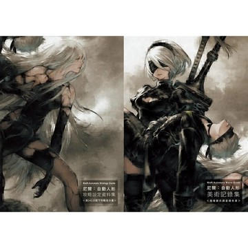 尼爾：自動人形 攻略設定資料集: 第243次降下作戰指令書/美術記錄集: 廢墟都市調查報告書   9789571084503/9789571084060<麗文校園購>