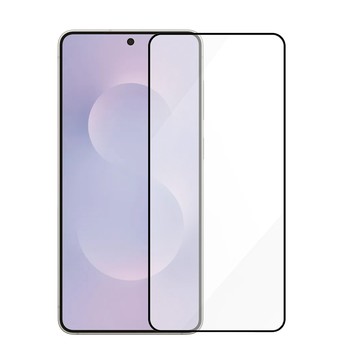 Metal-Slim Samsung Galaxy S25 Edge 全膠滿版9H鋼化玻璃貼(支援指紋辨識解鎖)-晶鑽黑