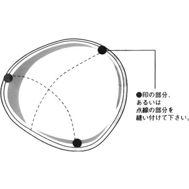 KAWAGUCHI(カワグチ) 手芸用品 ピーチラグランパット 5mm 黒 13-382