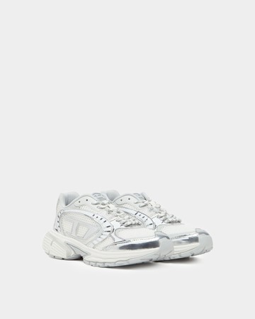 DIESEL S-Pro-V Dense 金屬感厚底運動鞋 - 37