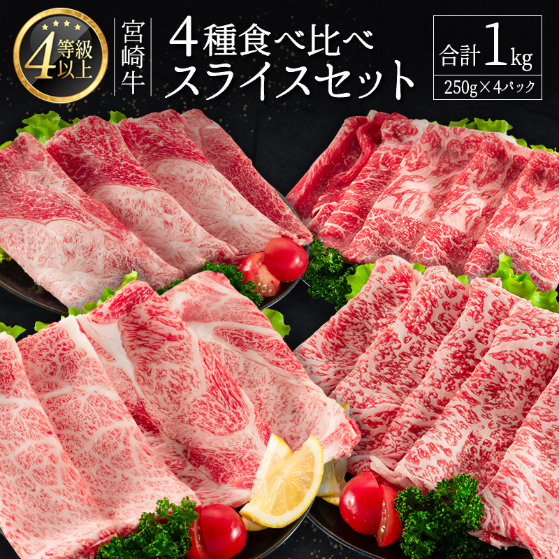 ブランド牛限定 A5等級 クラシタスライス（シート巻）1kg（250g×4）  