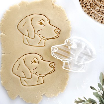 魏瑪犬餅乾壓模