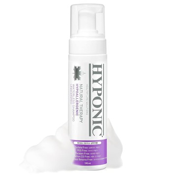 HYPONIC 極致低敏免水洗慕斯  添加扁柏水  維持毛髮水潤光澤  190ml  1瓶