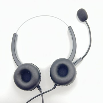 雙耳耳機麥克風 含調音靜音 AASTRA MITEL 6755 電話專用