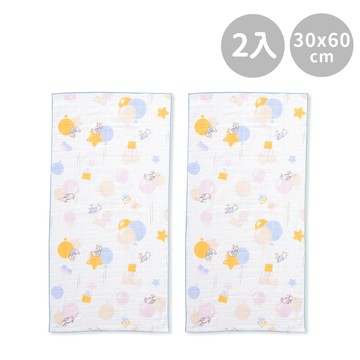 【網路限定】比得兔天絲紗布澡巾2入 30x60cm
