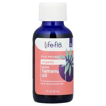 Life-flo, 有機全瓊崖海棠油，1 液量盎司（30 毫升）