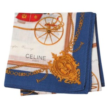DIOR Christian ,CELINE字母LOGO帕領巾