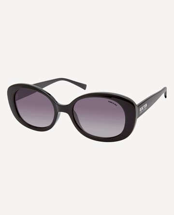 Kenneth Cole | Women's Oval Sunglasses in Black