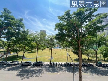 【專賣】農十六公園樹景首排，大三房租車位｜高雄市鼓山區龍勝路
