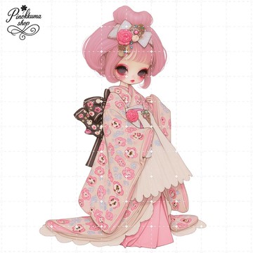 人物貼紙 女孩貼紙 拼貼素材