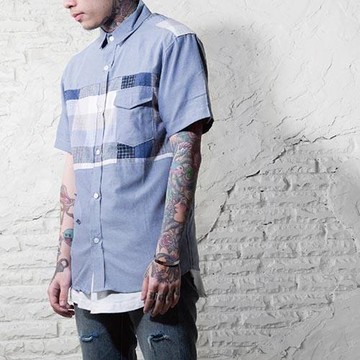 REPUTATION - 繽紛夏日襯衫-行動