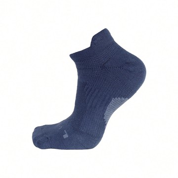 FootSpa足弓加強提耳運動船襪-Y字 - L海軍藍