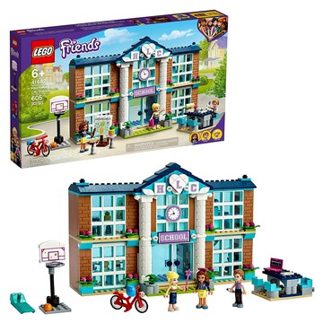 LEGO 樂高 Friends系列 組裝拼砌 享受校園角色扮演遊戲  心湖城學校 Heartlake City School 多色  1盒