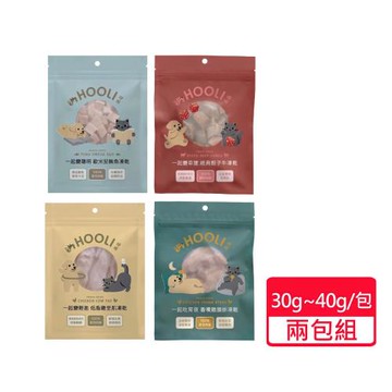 【HOOLI呼哩】犬貓用美味凍乾 30~40g/包;兩包組