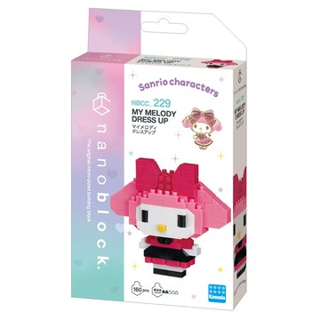 Nanoblock NBCC_229 美樂蒂洋裝(Sanrio)
