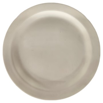 美濃燒 日本簡約寬邊甜點盤 陶瓷  14 x 0.8cm  白色  1個