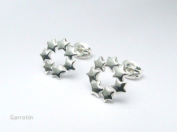 星星花環耳針