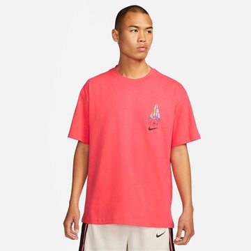NIKE 上衣 男款 短袖上衣 運動 AS JM M NK TEE M90 OPEN 粉 FJ2320-850