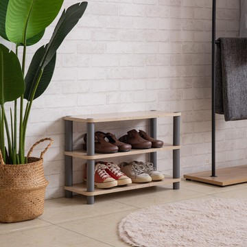 米勒特選三層多功能鞋架