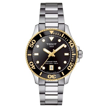 TISSOT 天梭 女款 Seastar 1000 海洋之星 潛水錶 T1202102105100 36mm  藍色