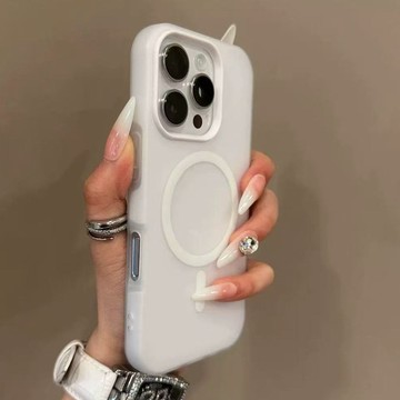 果凍糖果色 二合一 磁吸 防摔手機殼 適於 iPhone 11 12 13 14 15 16 17 promax 保護殼