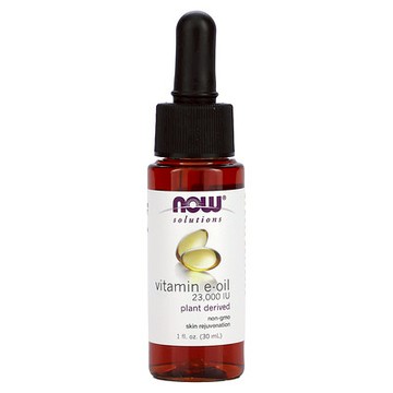 NOW Foods 溶液，E-Oil，23,000 國際單位，1 盎司（30 毫升）