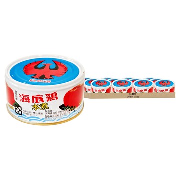 紅鷹牌 海底雞 水煮魚罐  170g  24罐